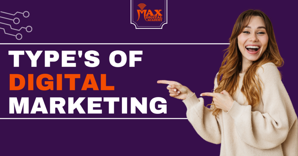 types's of digital marketing