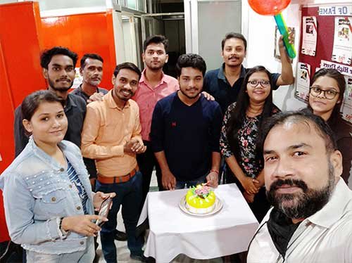 Birthday Celebration of our student